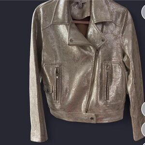 Metallic Silver Women's Jacket